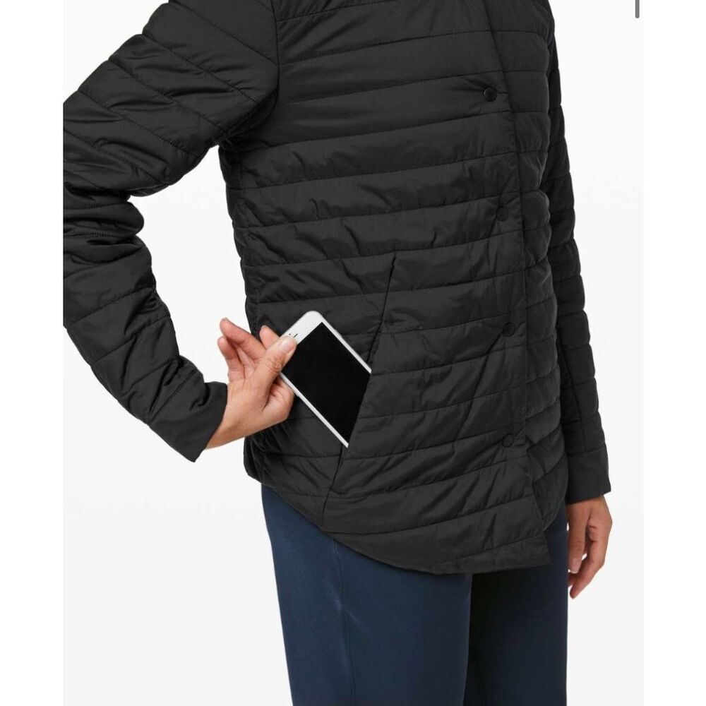 Lululemon Reversible Switch Please Shacket Black/… - image 5